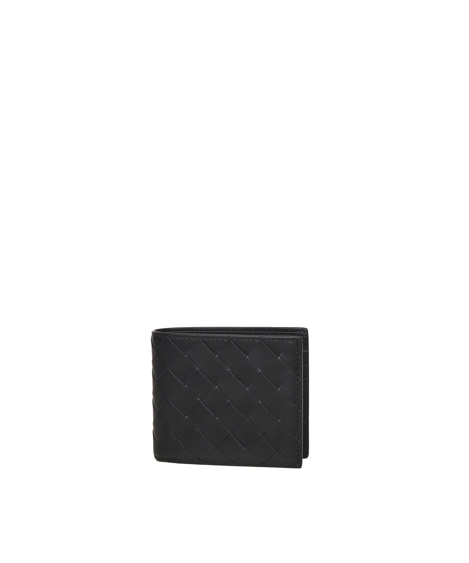 Portafoglio Intrecciato Bi-Fold 743211 VCPQ48803 BOTTEGA VENETA 
