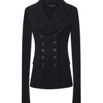 Giacca doppiopetto in panno lana F27HDT HU2BBN0000 DOLCE & GABBANA 
