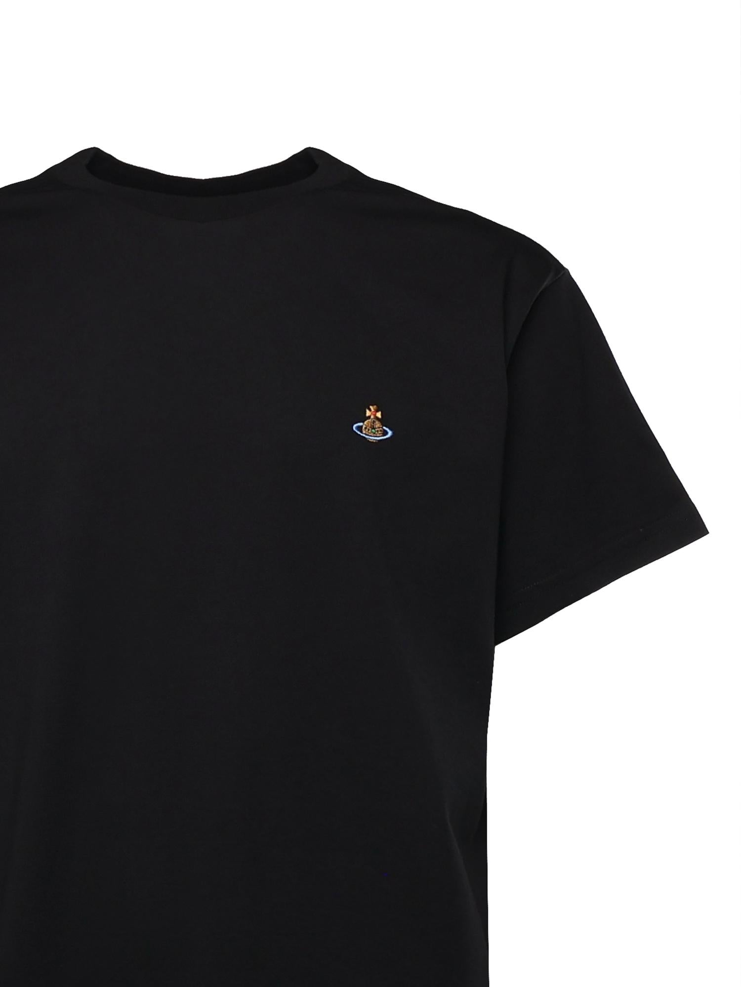 T-shirt Classic in cotone 3G010013 J001MN401 VIVIENNE WESTWOOD 