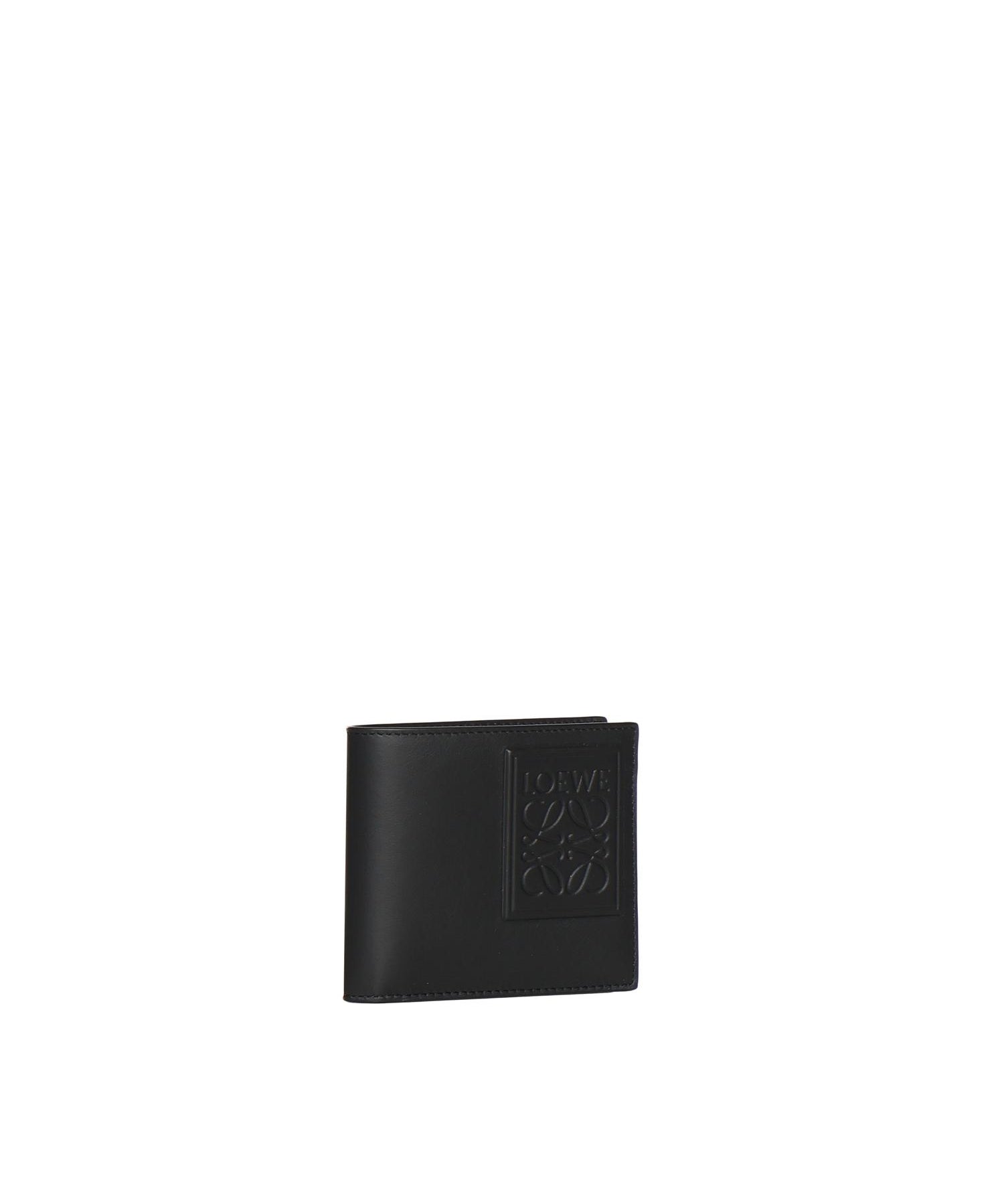 Portafoglio bifold in pelle di vitello C565302X07 1100 LOEWE 
