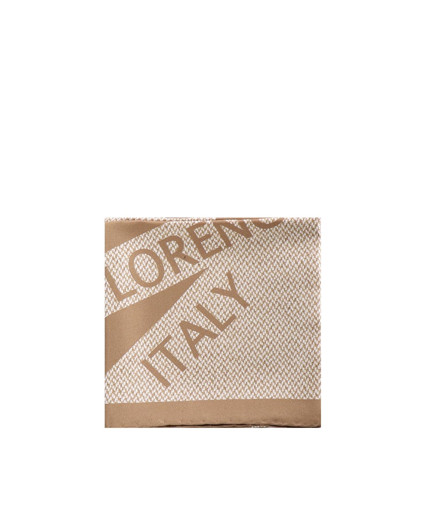 Foulard in seta con stampa 310206 783435001 FERRAGAMO 