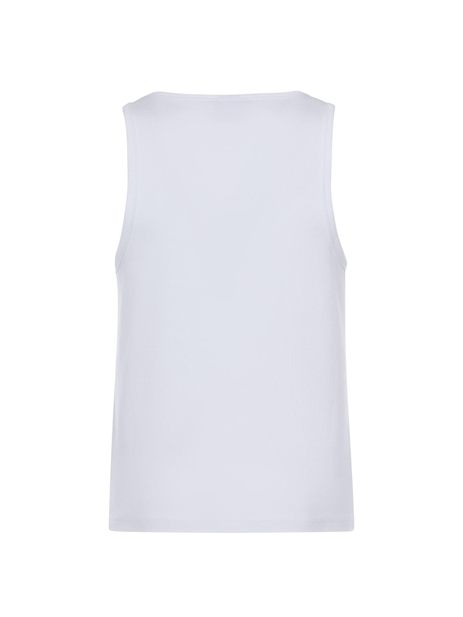 Canotta a coste in cotone con logo MSP26JTS057 02 CASABLANCA 