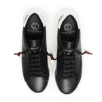 Sneakers Nemesis in nappa NEMESIS2 TRIPLEBLACK/WHITE GIULIANO GALIANO 