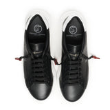 Sneakers Nemesis in nappa NEMESIS2 TRIPLEBLACK/WHITE GIULIANO GALIANO 