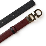 Cintura Gancini in pelle 23A565 780393826 FERRAGAMO 