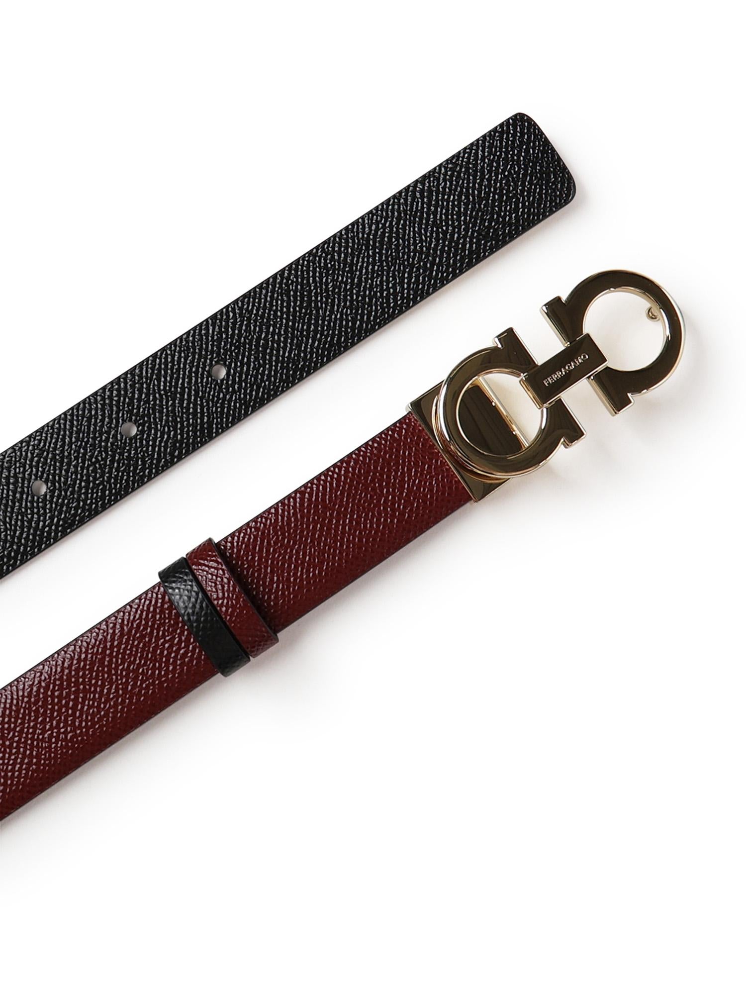 Cintura Gancini in pelle 23A565 780393826 FERRAGAMO 