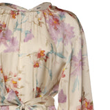 Abito con stampa floreale AB000055D 12789P9999 HERNO 