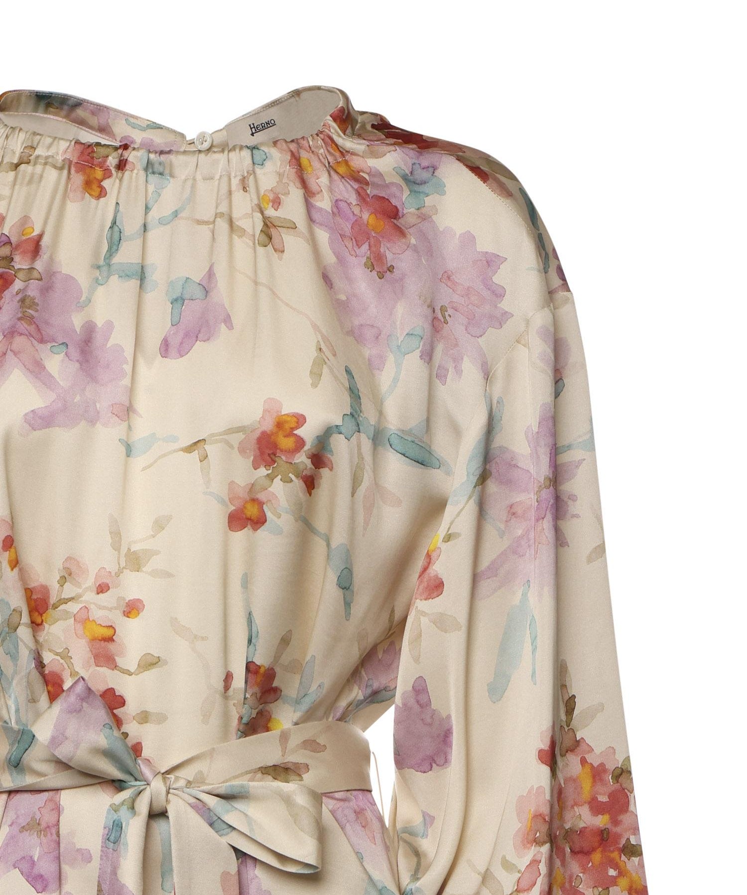 Abito con stampa floreale AB000055D 12789P9999 HERNO 