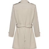 Trench in microfaille misto cotone NAM60520320ZAV C002 FAY 