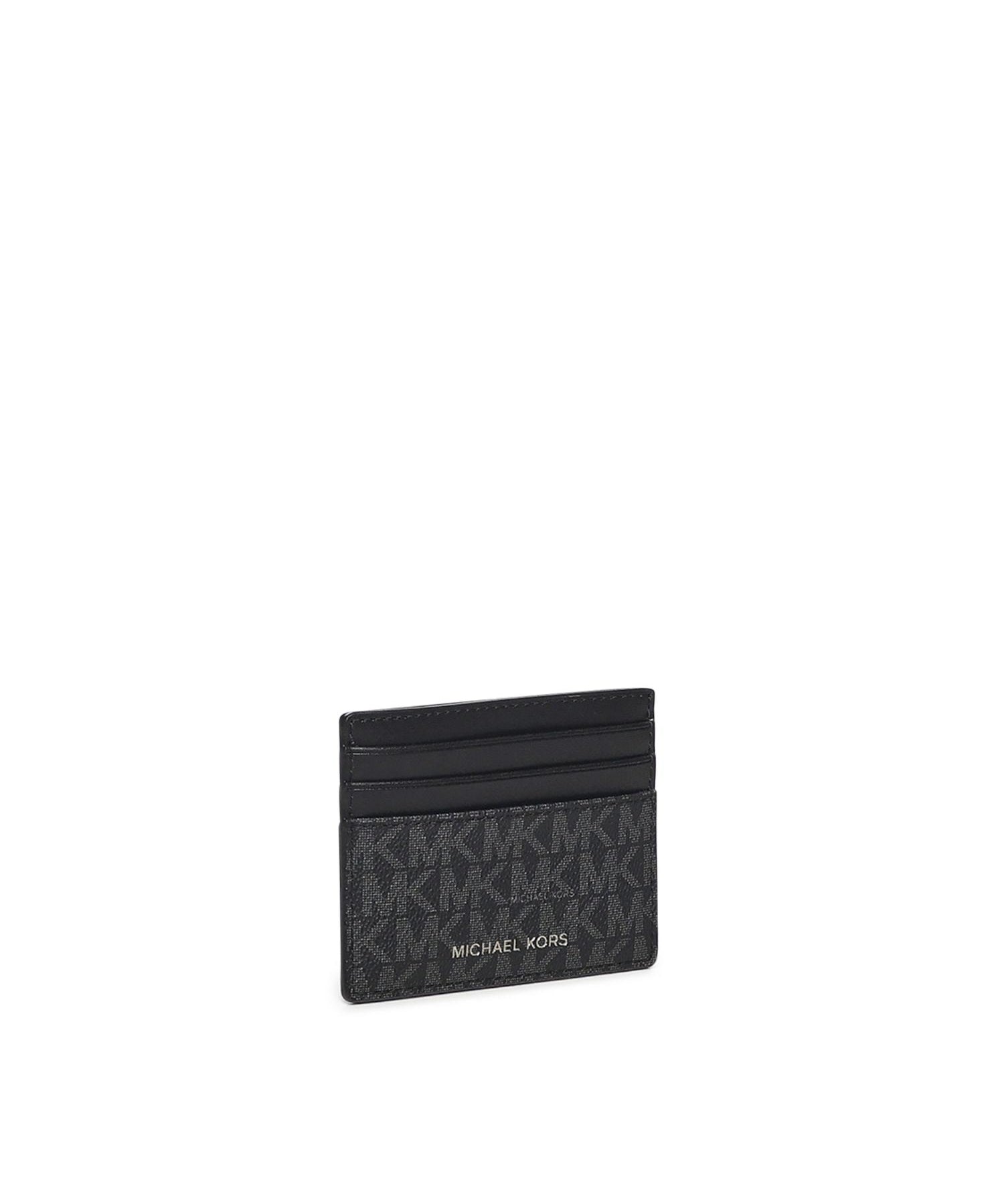 Porta carte Greyson con logo<BR/> 39F9LGYD2B 001 MICHAEL MICHAEL KORS 