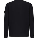 Maglione girocollo con impunture a rilievo K2S155100071 S00C4V0020 STONE ISLAND 