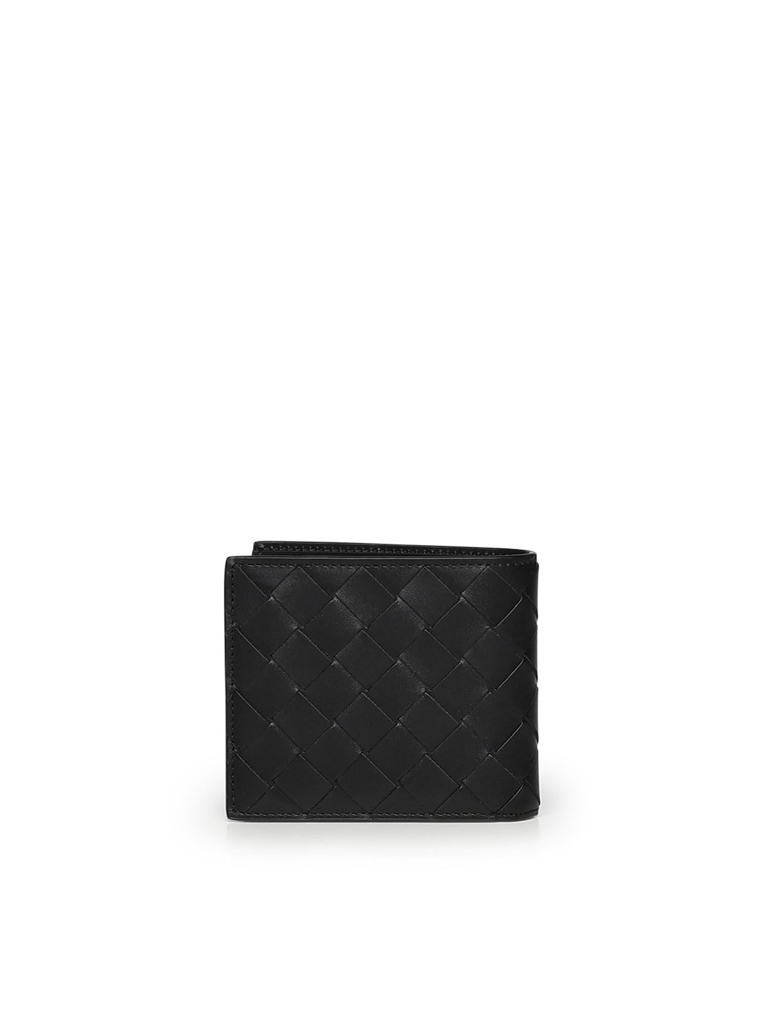 Portafoglio Intrecciato Bi-Fold 743211 VCPQ48803 BOTTEGA VENETA 