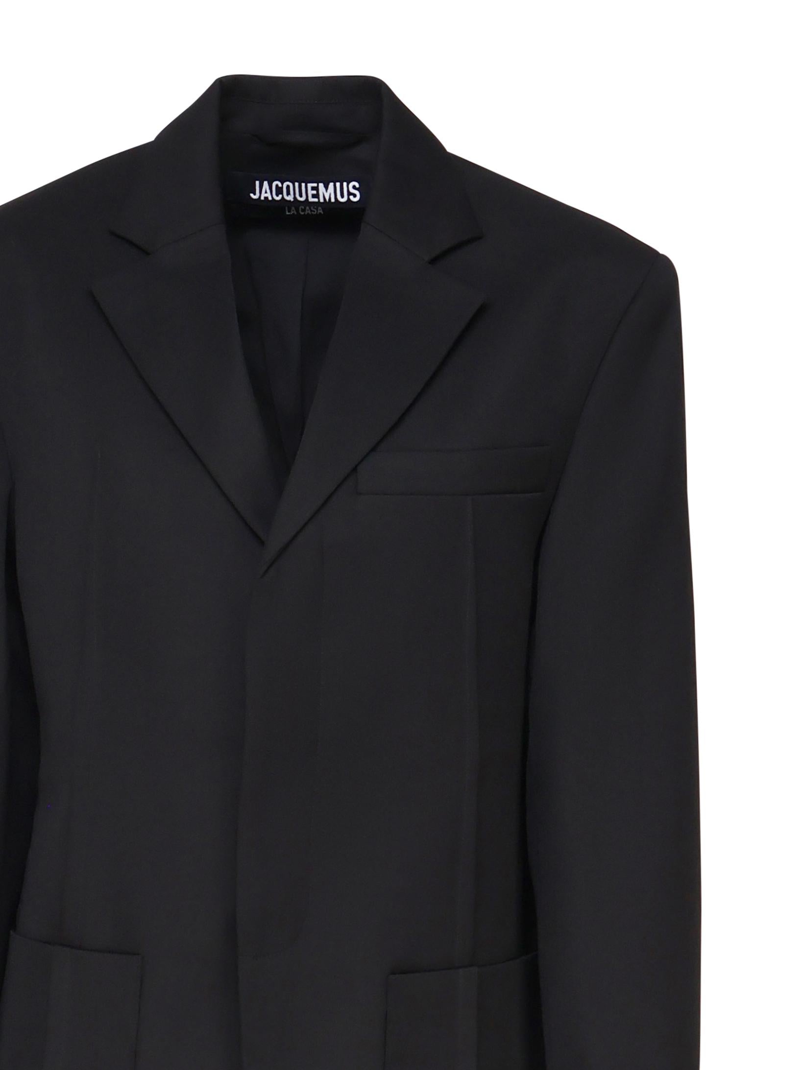 Blazer la veste d'homme in lana vergine 213JA101 1333990 JACQUEMUS 
