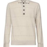 Polo maniche lunghe a righe L76POLL12MAG0L031 02-13 ELEVENTY 