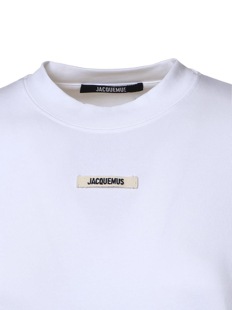 T-shirt in cotone Gros Grain TSW00155AJ00124 100 JACQUEMUS 