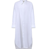 Abito midi chemisier in cotone SDFS22061000  THE FRANKIE SHOP 