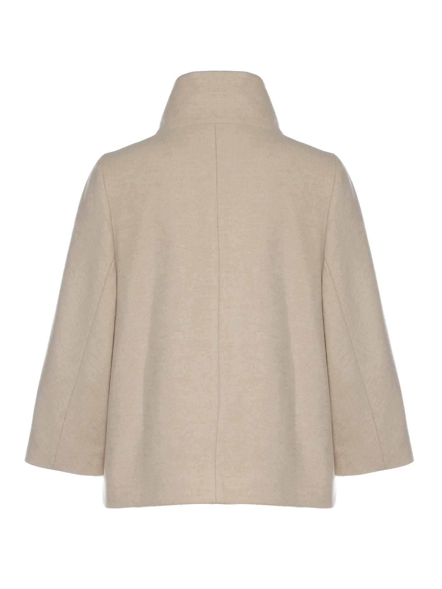 Cappa in panno di lana mélange NAW12514490XMY C002 FAY 