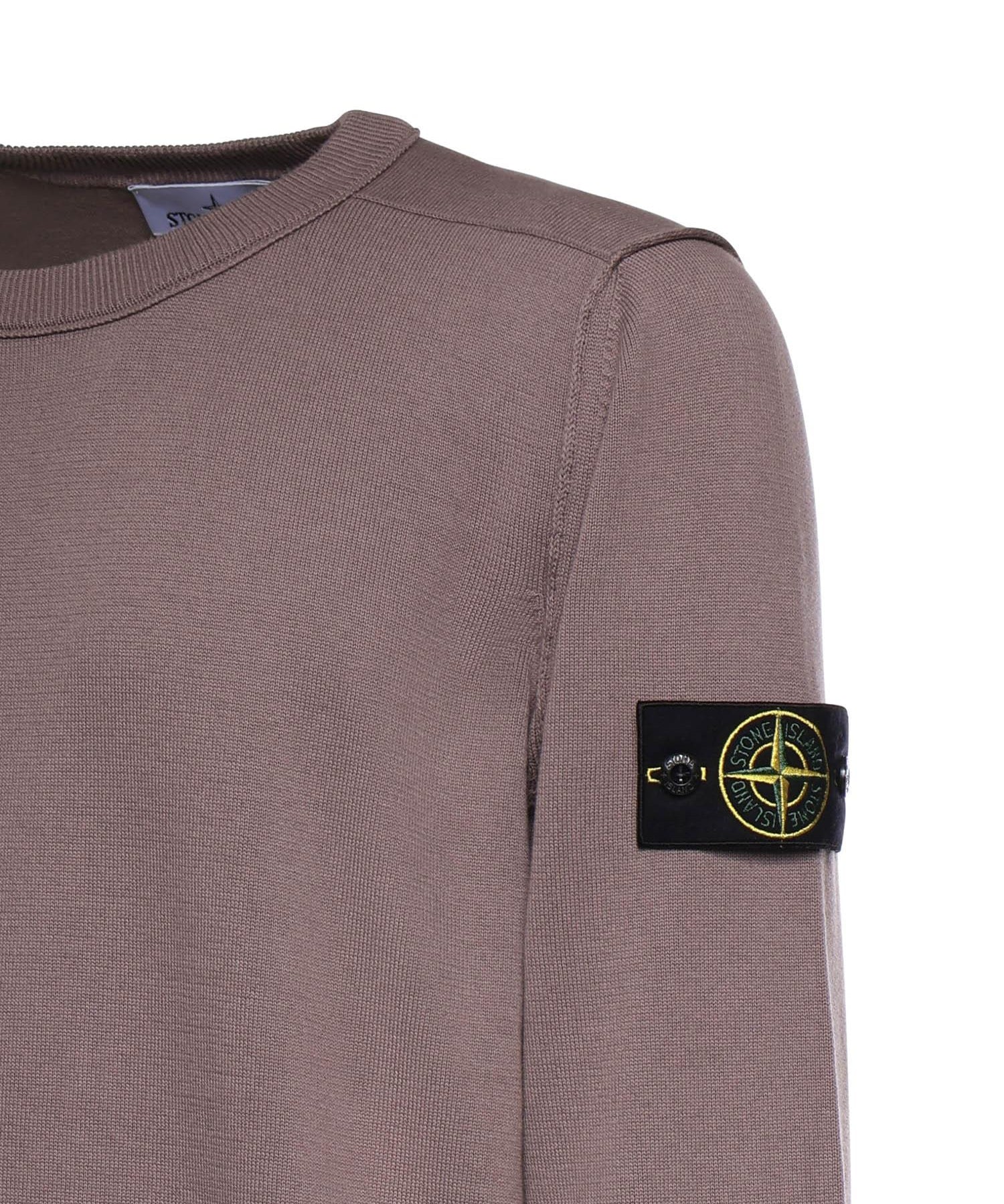 Maglione in cotone con logo L1S155100053 S00B2V008F STONE ISLAND 