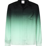 Camicia in seta jacquard con motivo ping pong sfumato UMPF25SH00603  CASABLANCA 
