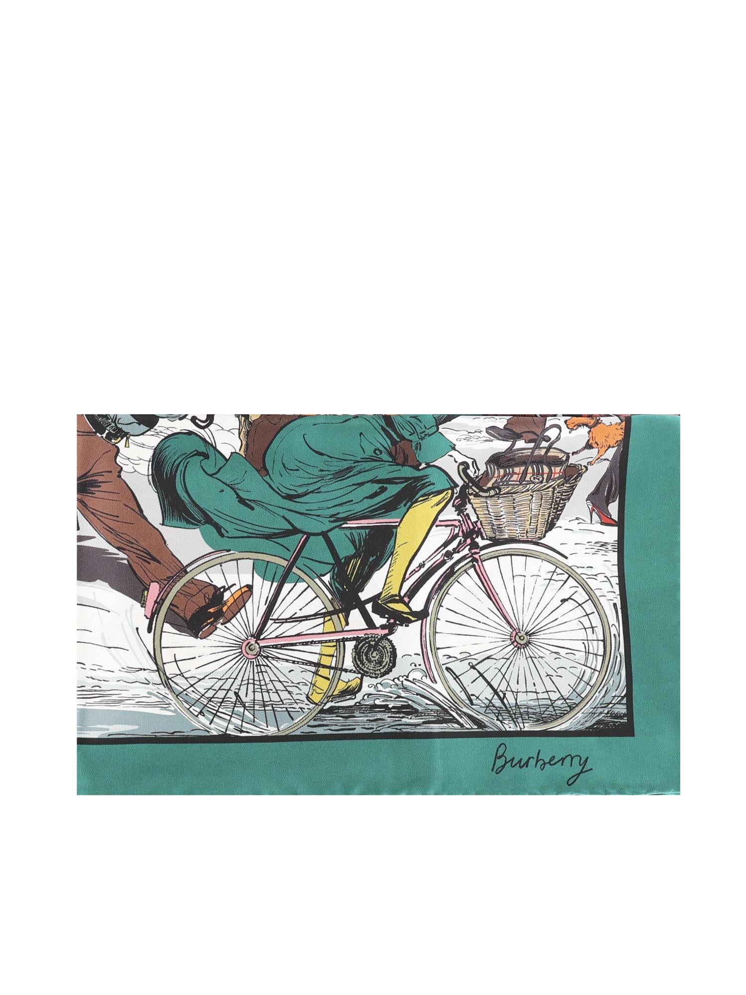 Foulard in seta<BR/> 8120327 B9171 BURBERRY 