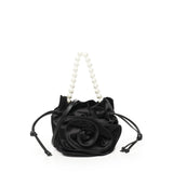 Borsa Magda Pearl in raso 7047230000 BLACK MAGDA BUTRYM 