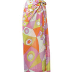 Gonna pareo in cotone con stampa Occhi 6HPD51 6H724051 PUCCI 