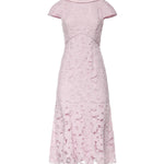 Abito midi in pizzo SS26254M P SELF-PORTRAIT 