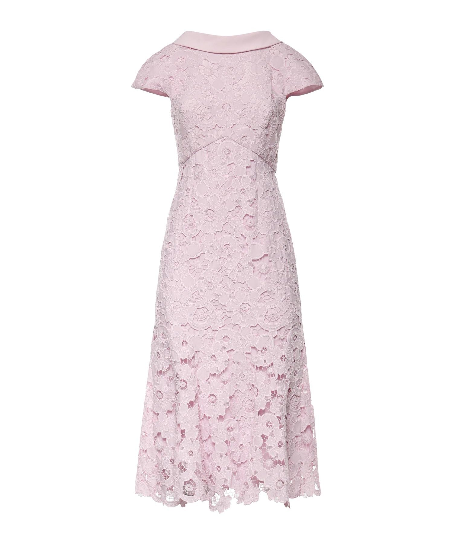 Abito midi in pizzo SS26254M P SELF-PORTRAIT 