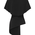 Top Selena asimmetrico 5YGP06 6257AJBLK MARCIANO BY GUESS 