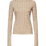 T-shirt  " Negus " con strass 2512941031600 001 SPORTMAX 