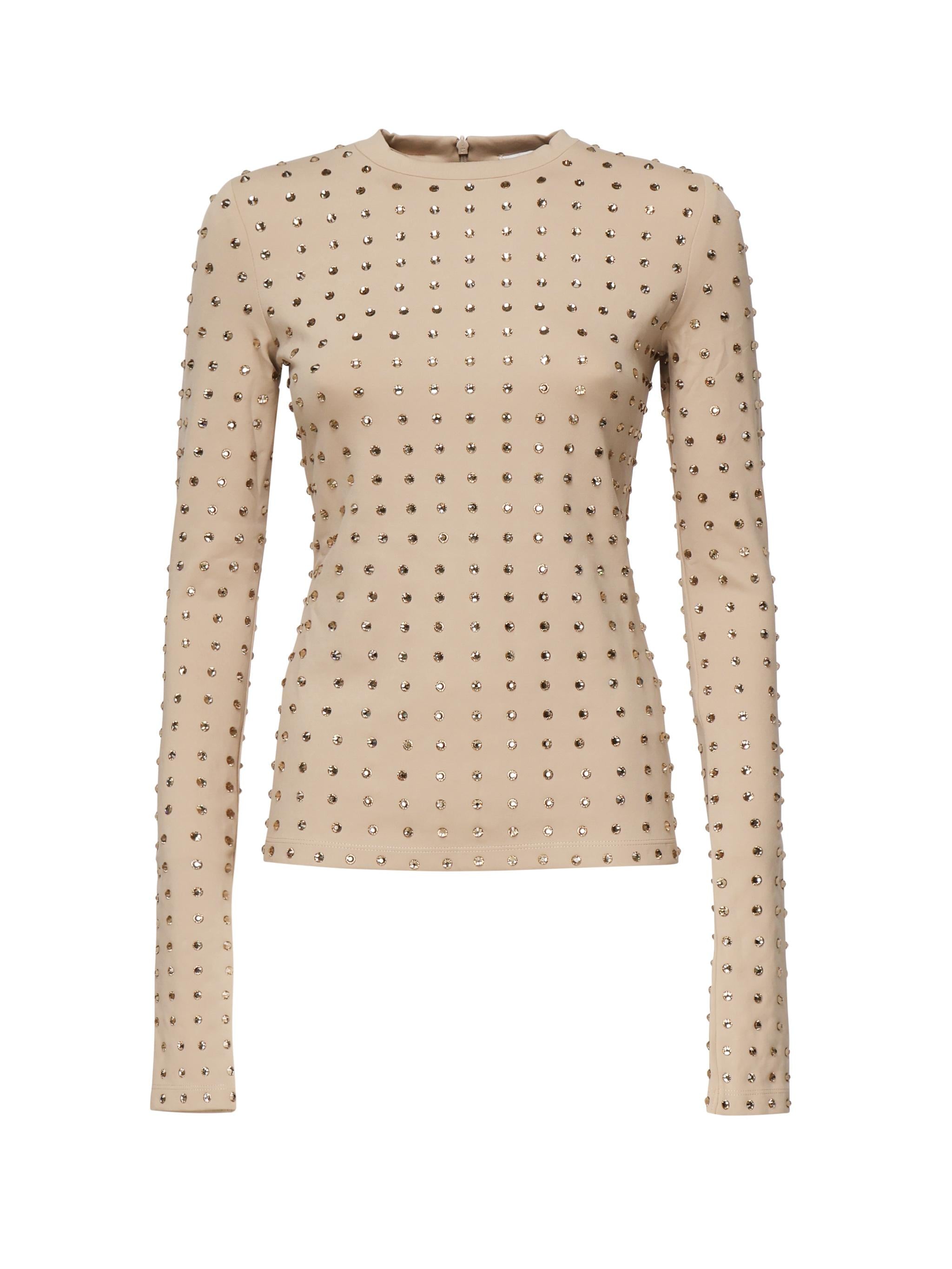 T-shirt  " Negus " con strass 2512941031600 001 SPORTMAX 