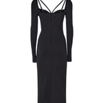 Abito longuette in jersey stretch F6JBHT FUGN7N0000 DOLCE & GABBANA 