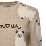 Maglione New Queen in misto cashmere<BR/> QUE0014 03975I MC2 SAINT BARTH 