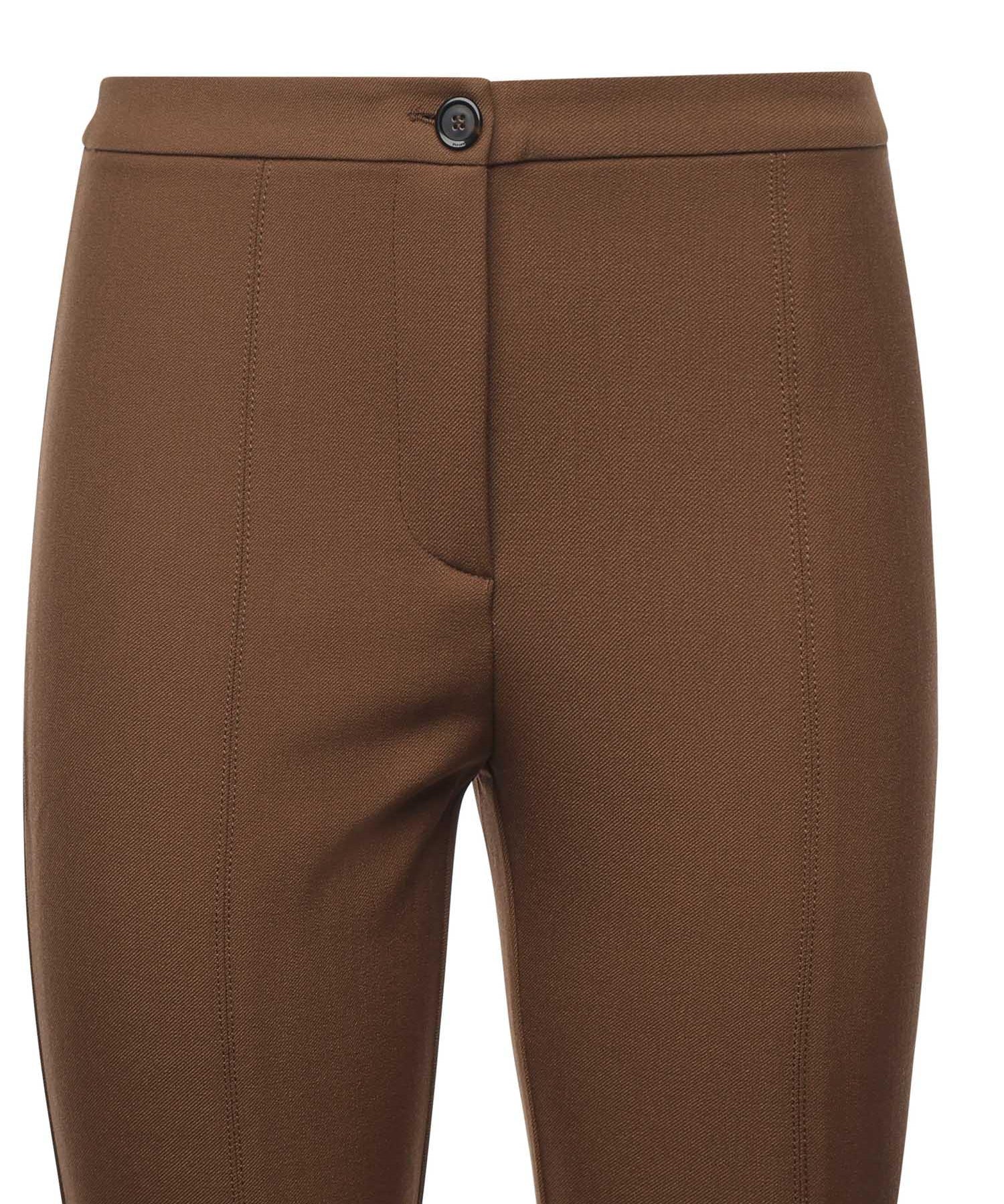 Pantaloni in crêpe di poly viscosa 105600 A2QVM20 PINKO 