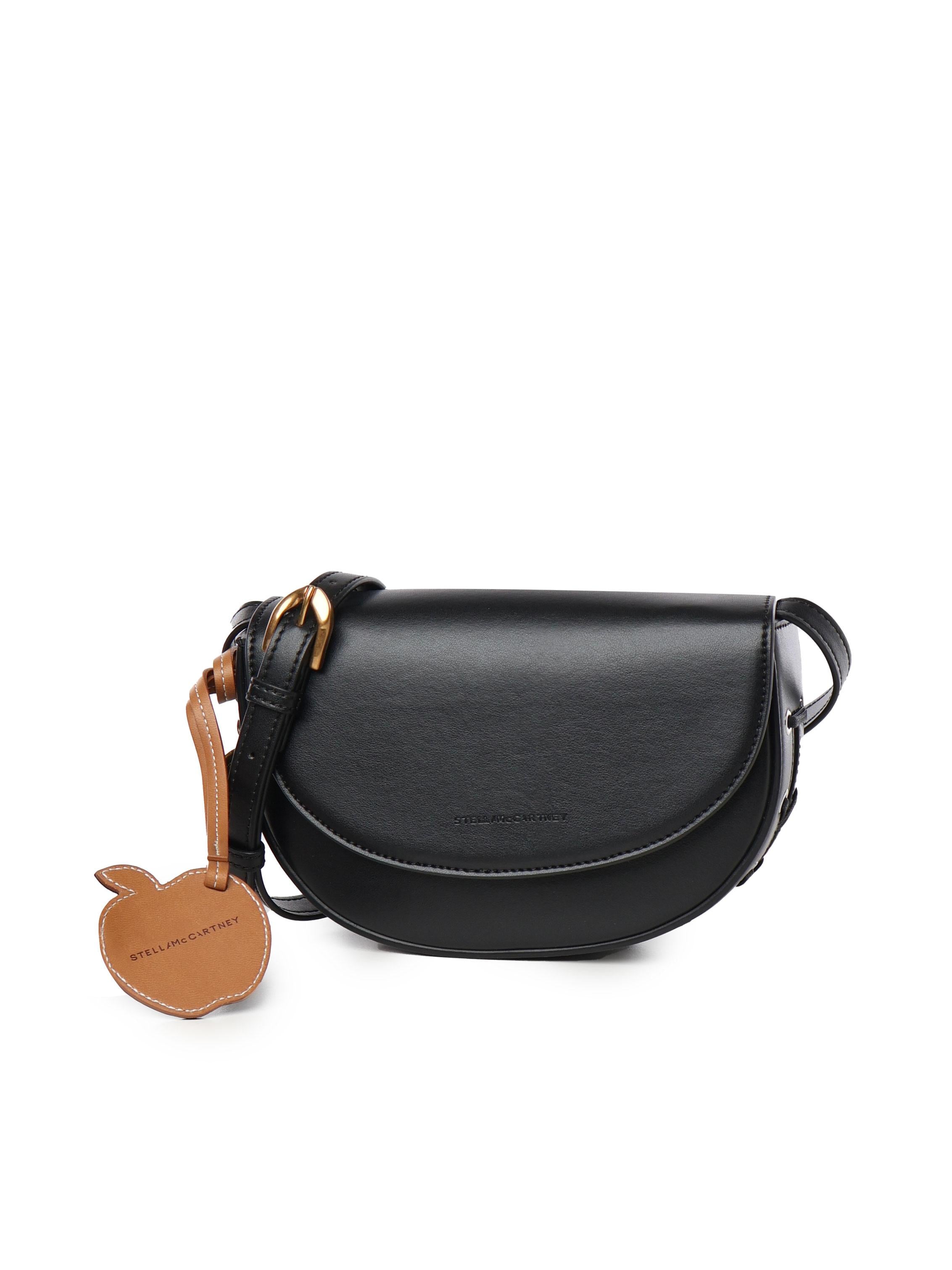 Borsa a spalla small con cuciture a sopraggitto Frayme 7B0092 WP03801000 STELLA McCARTNEY 