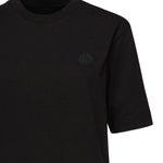 T-shirt con patch logato in silicone K10938C00005 89A17999 MONCLER 