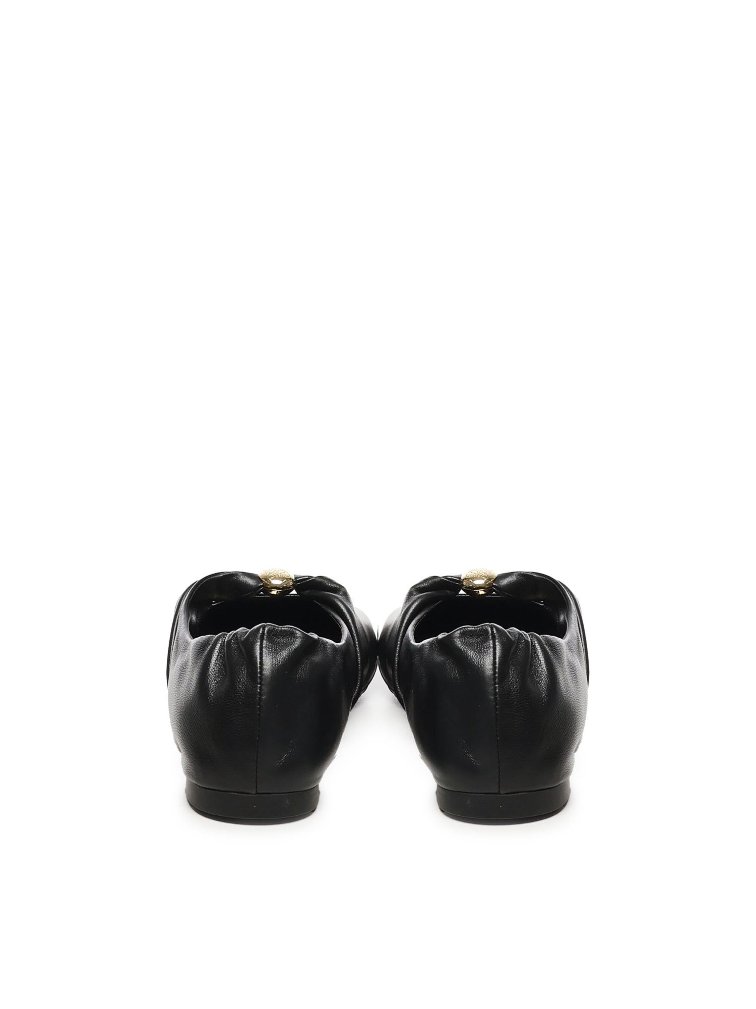 Ballerine Pebble in nappa di agnello L815466X46 1100 LOEWE 