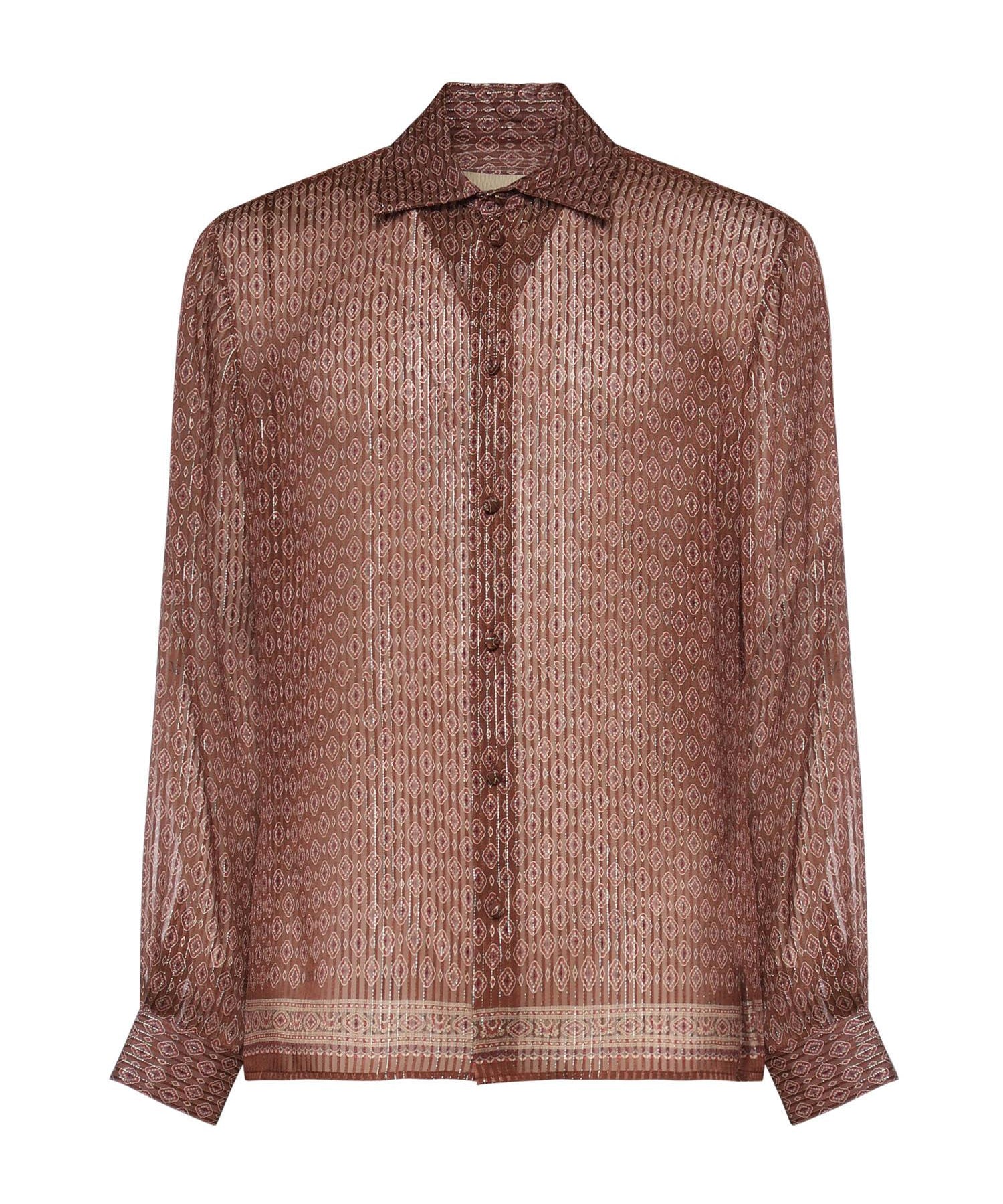 Camicia in seta con stampa 8V3ABS20 B9SC0N VALENTINO GARAVANI 