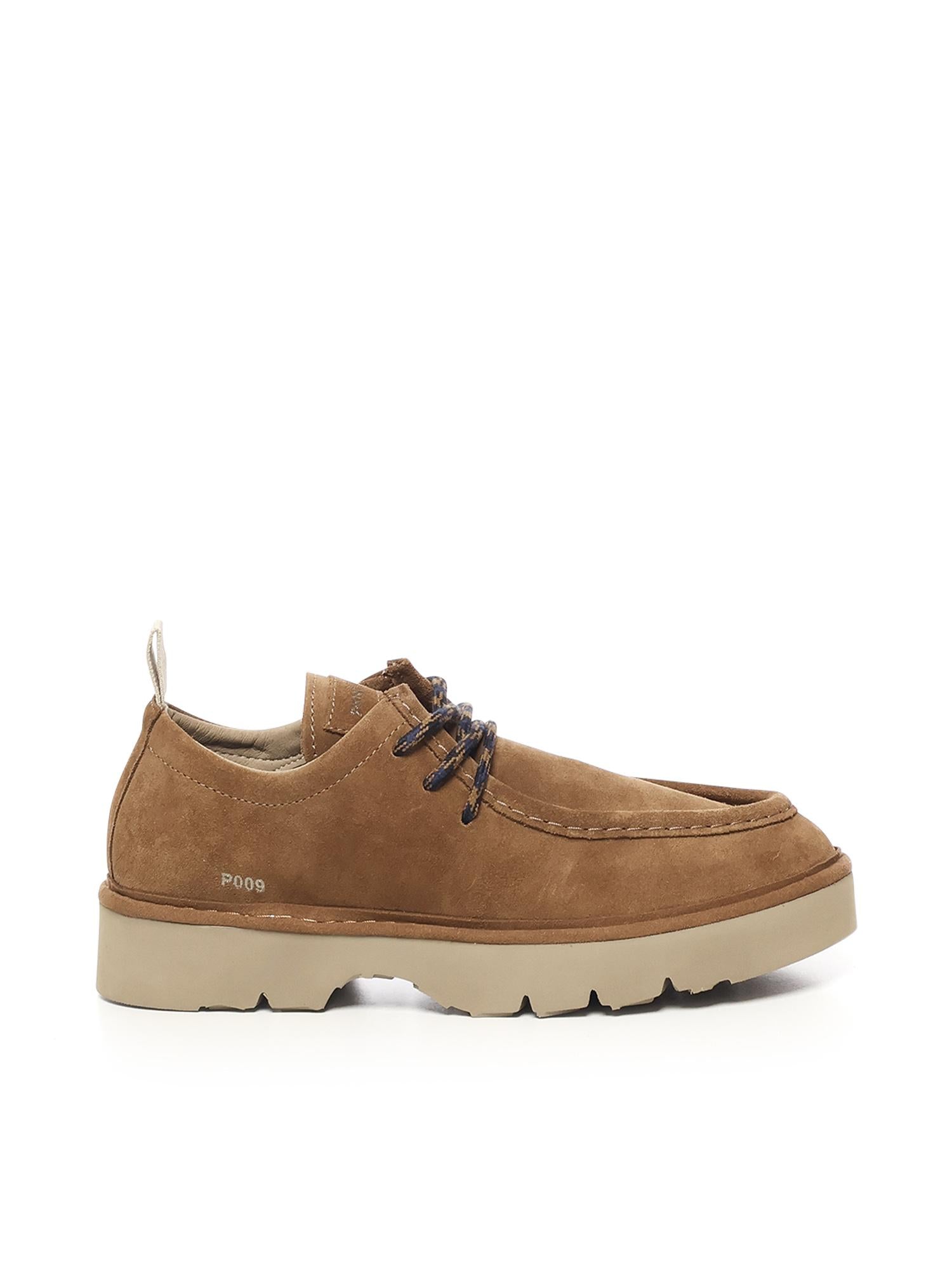 Scarpe stringate in nabuk P009M011 0172D004P009 PANCHIC 