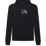 Felpa in cotone Check con EKD 8116060 A1189 BURBERRY 