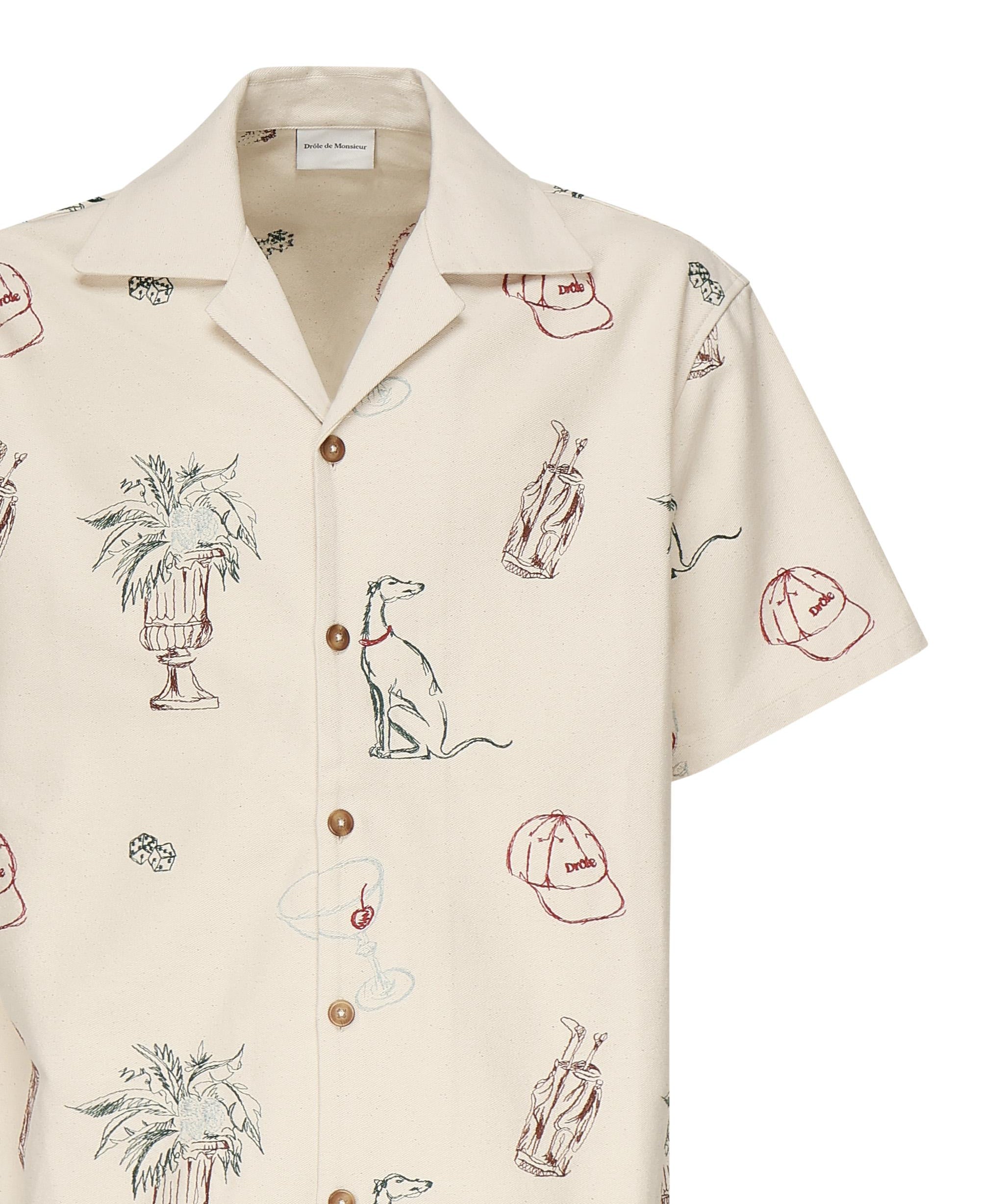 Camicia Brodée Country Club SH214CO198 EC Drôle de Monsieur 