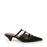 Sabot a listini in morbida pelle di vitello A55182 NERO CARMENS 