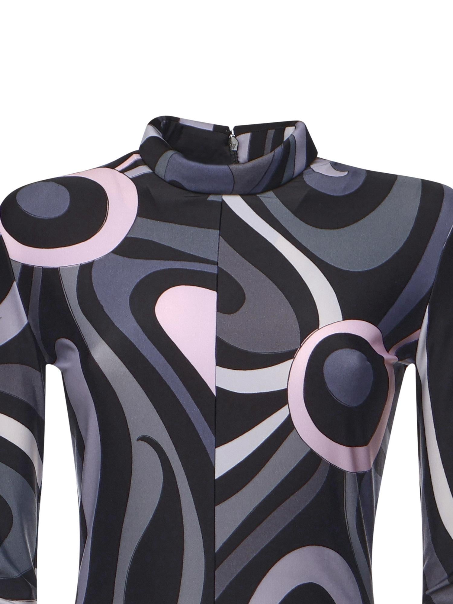Jumpsuit in lycra con stampa Marmo 5UJI40 5U765002 PUCCI 