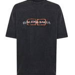 T-Shirt BB Icon Stencil 764235 TTVD61041 BALENCIAGA 