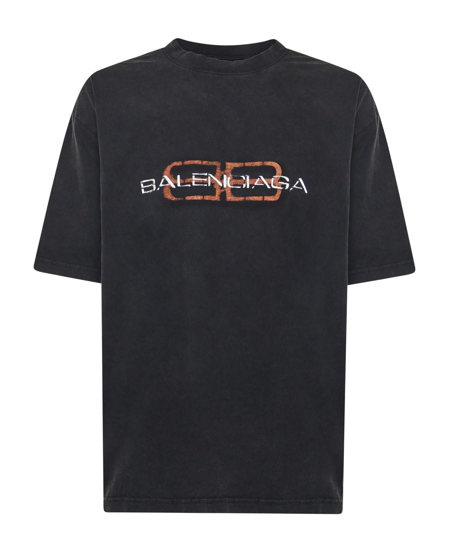 T-Shirt BB Icon Stencil 764235 TTVD61041 BALENCIAGA 