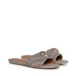 Sandali flat Kensington con cristalli<BR/> 8496140609 BEIGE KURT GEIGER 