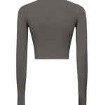 Maglia crop in viscosa crêpe 2511361243600 013 MAX MARA 