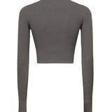 Maglia crop in viscosa crêpe 2511361243600 013 MAX MARA 