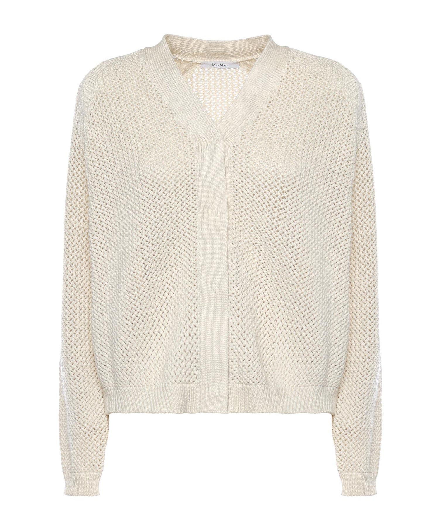 Cardigan in misto seta 2611341058600 001 MAX MARA 