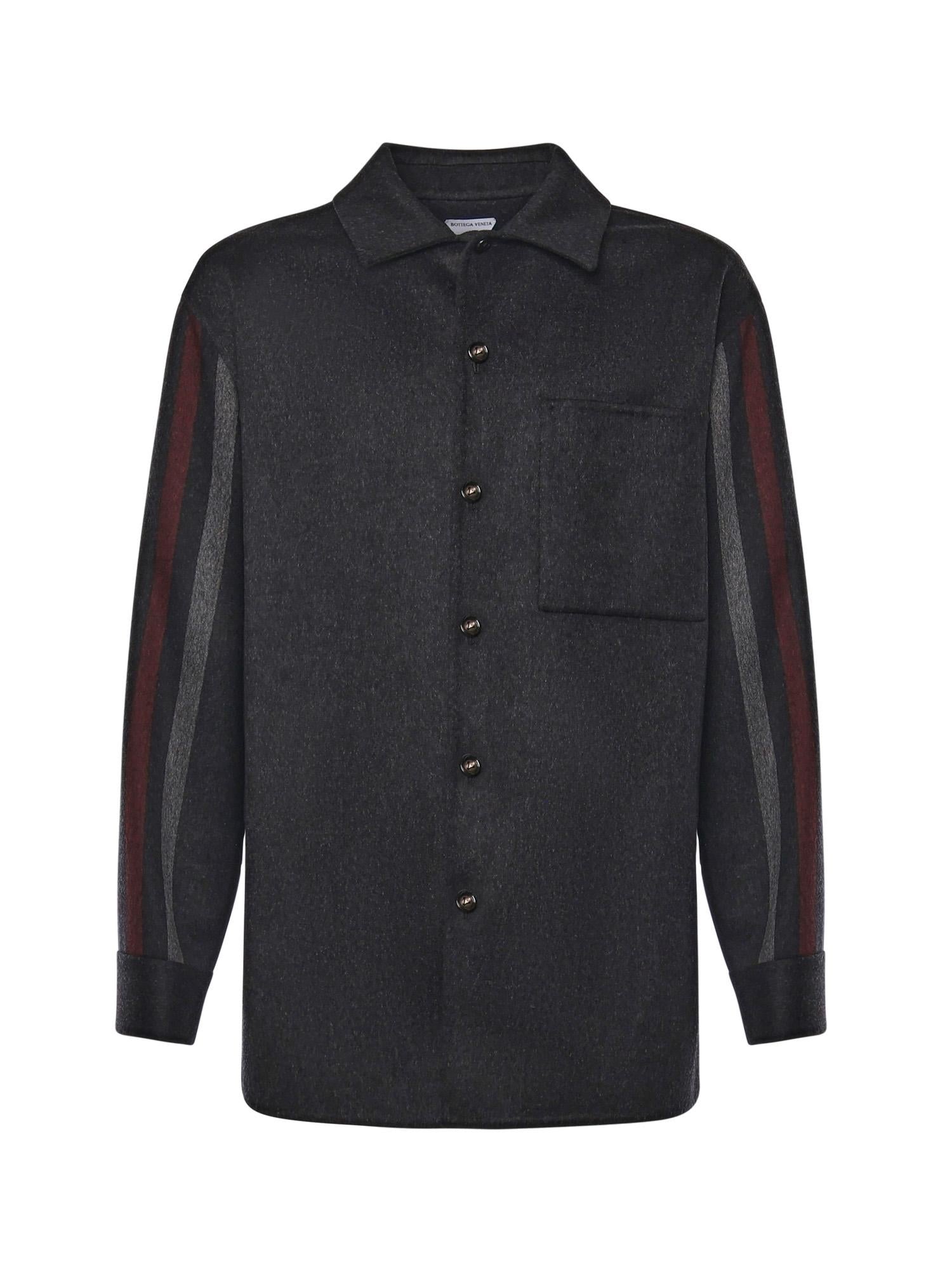 Overshirt in lana e cashmere 830104 V5OT01319 BOTTEGA VENETA 